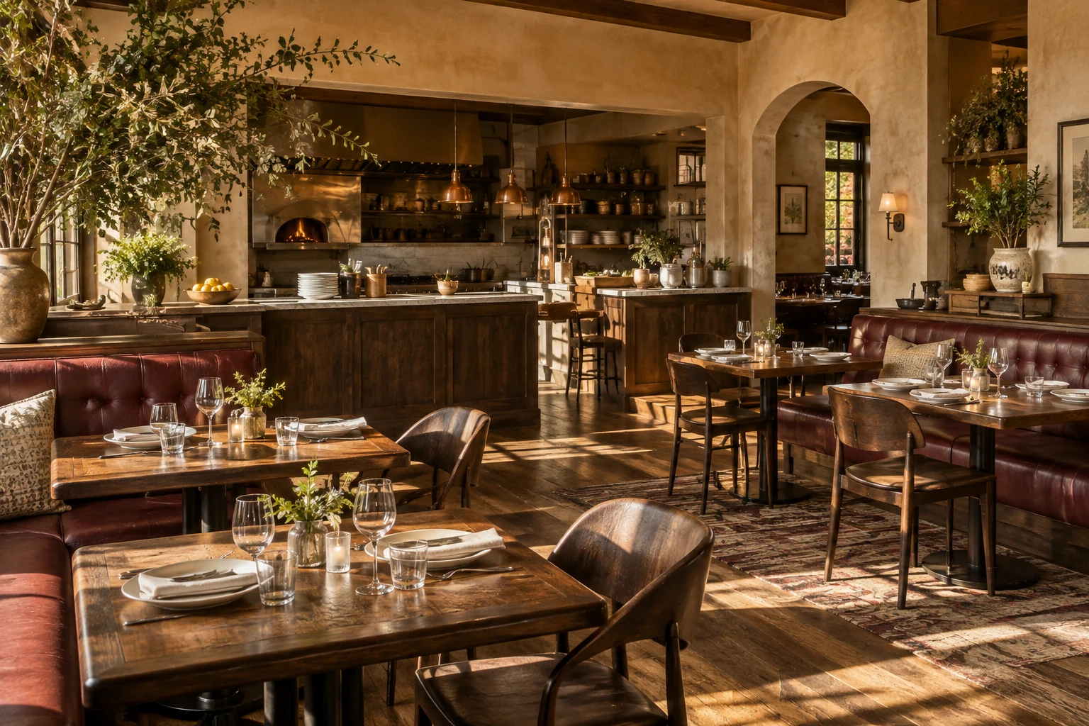 Illustrative restaurant & café concept